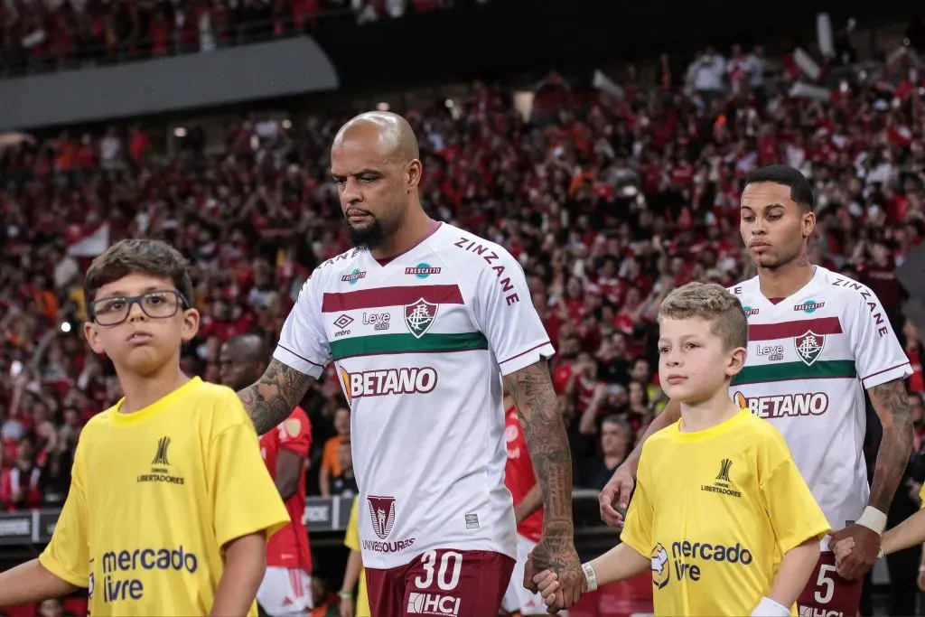 Felipe Melo of Fluminense . (Photo by Pedro H. Tesch/Getty Images)
