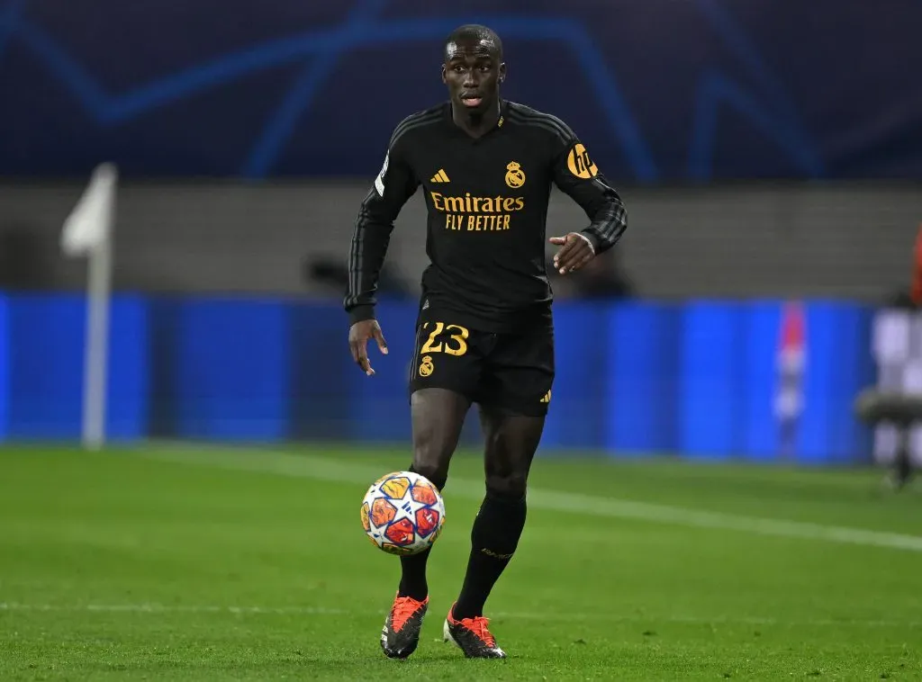 Mendy quer deixar o Real Madrid. (Photo by Stuart Franklin/Getty Images)