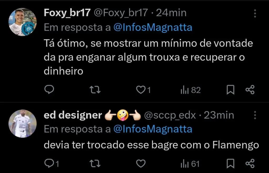 Repercussão via Twitter