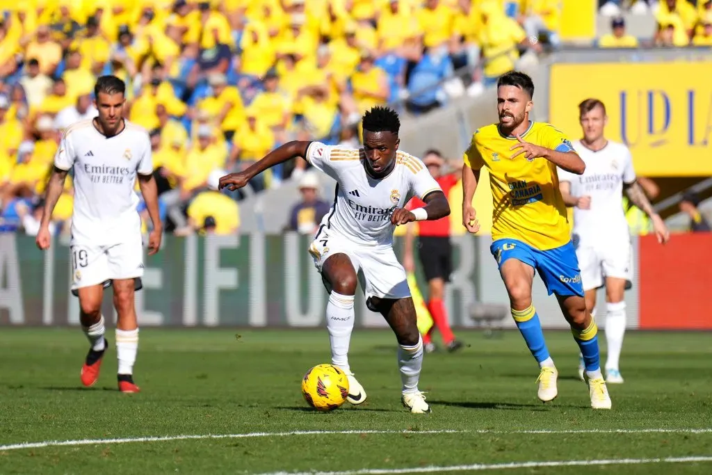 Vinicius Junior of Real Madrid . (Photo by Angel Martinez/Getty Images)