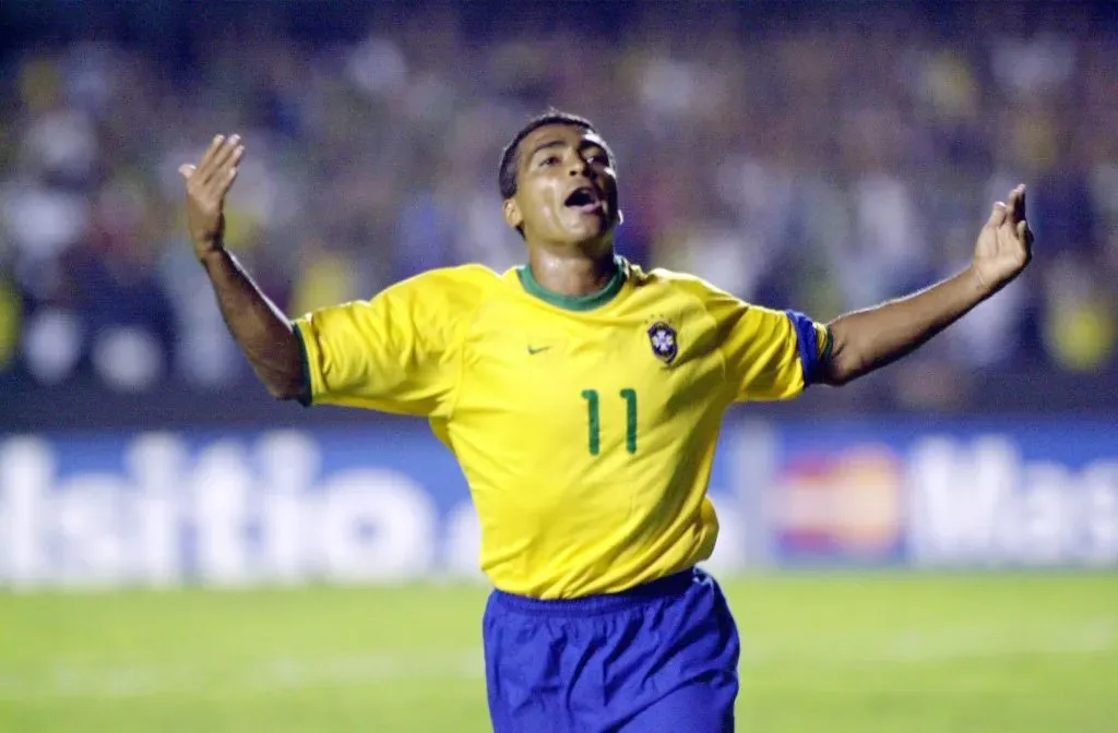 Romario of Brasil  Mandatory Credit: Allsport UK/ALLSPORT