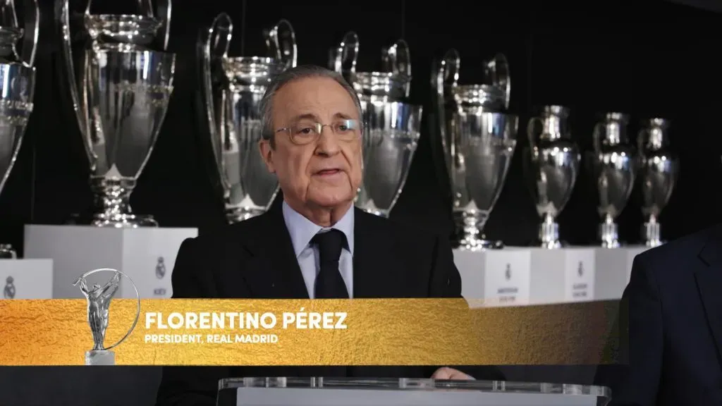 Real Madrid de olho em Venâncio. (Photo by Handout/Laureus via Getty Images)