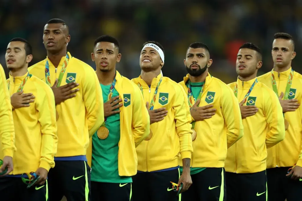 Seleção Brasileira.  (Photo by Lars Baron/Getty Images)