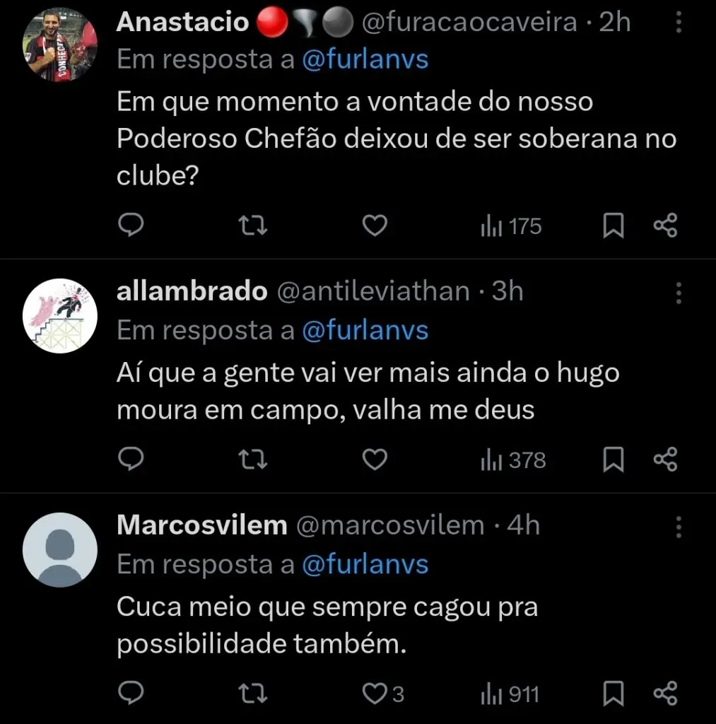 Repercussão via Twitter