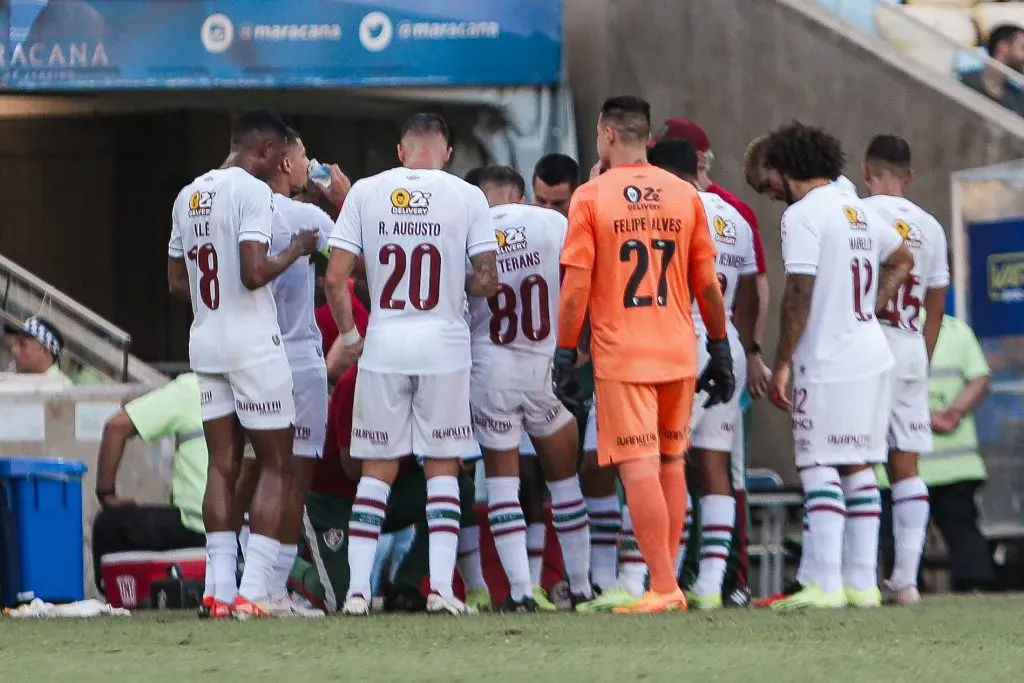 Com reservas em campo, Fluminense perdeu clássico (Foto: Lucas Merçon/Fluminense FC/Divulgação)