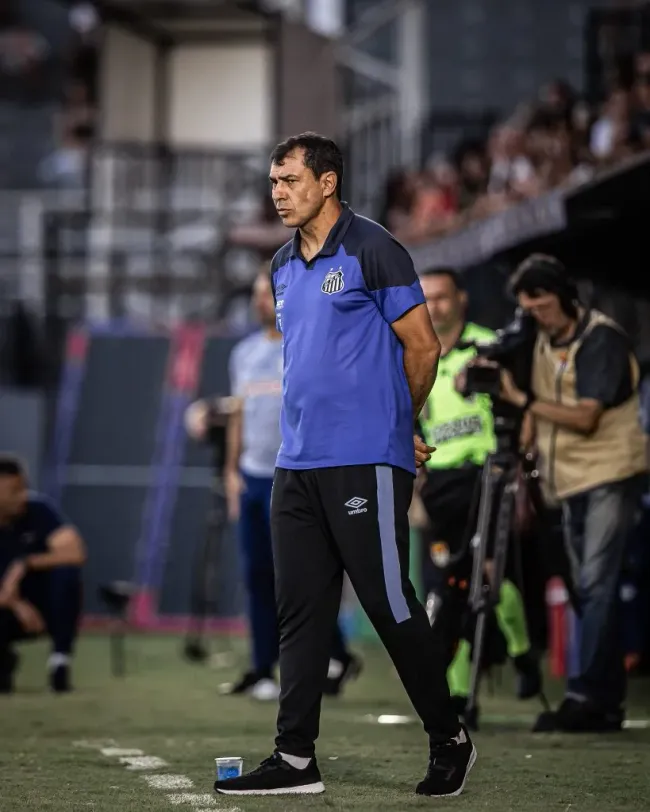 Fábio Carille confirma jogo na Vila Belmiro. Foto: Raul Baretta/ Santos FC