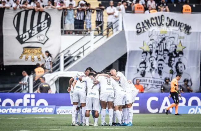 Jogadores querem jogar na Vila Belmiro. Foto: Raul Baretta/ Santos FC