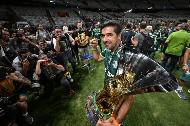 Abel Ferreira coach of Palmeiras . (Photo by Pedro Vilela/Getty Images)