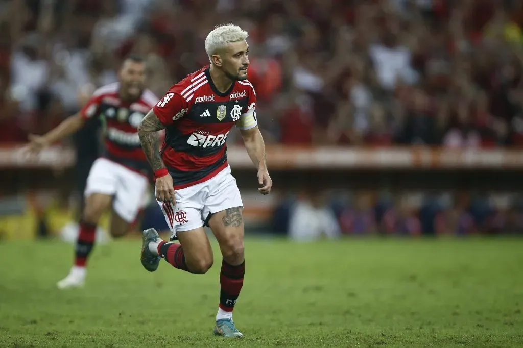 Giorgian de Arrascaeta of Flamengo (Photo by Wagner Meier/Getty Images)