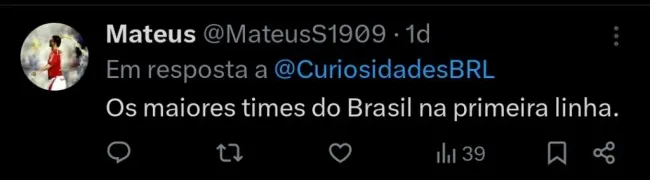 Repercussão via Twitter