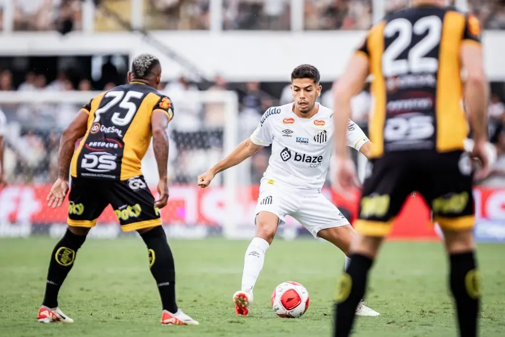 Nonato jogador do Santos Foto: Abner Dourado/AGIF