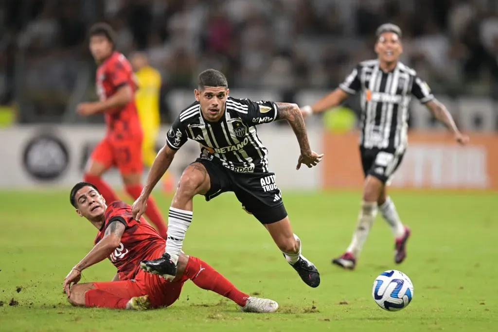 Rubens contra o Libertad. (Photo by Pedro Vilela/Getty Images)