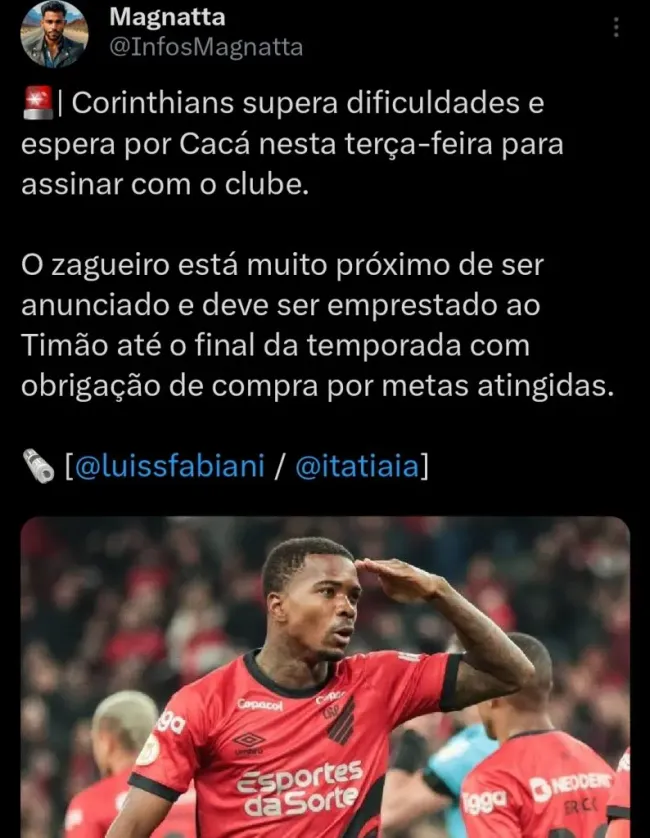 Repercussão via Twitter