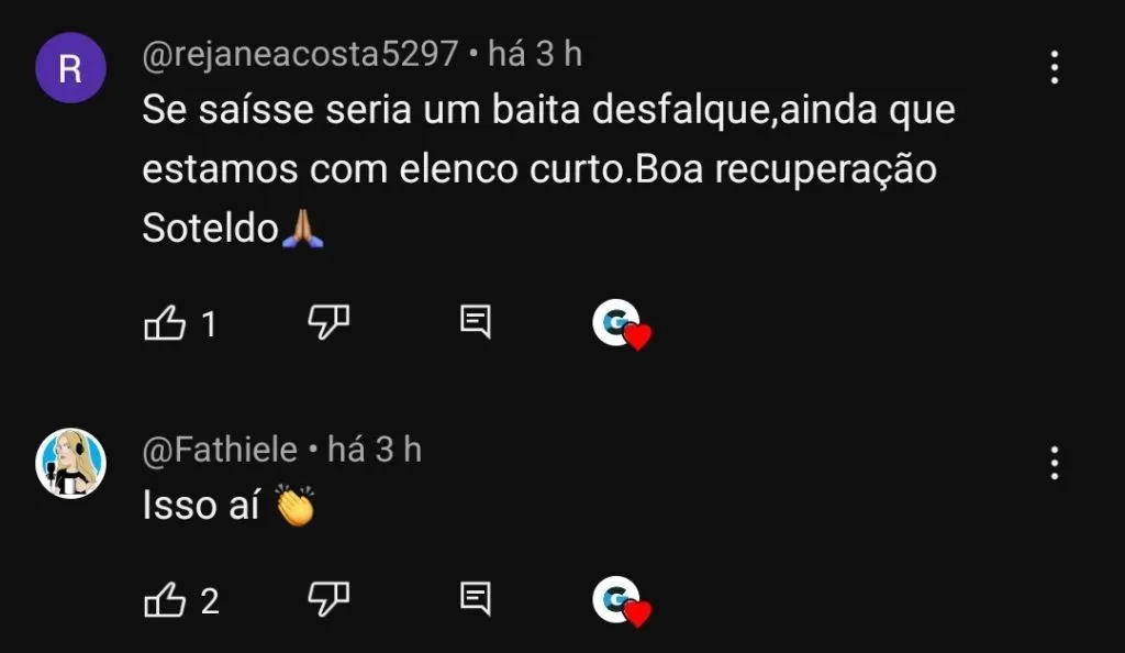 Repercussão via YouTube