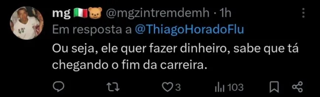 Repercussão via Twitter