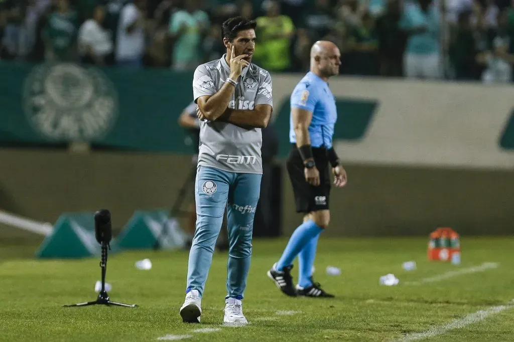 Abel Ferreira head coach of Palmeiras. (Photo by Ricardo Moreira/Getty Images)