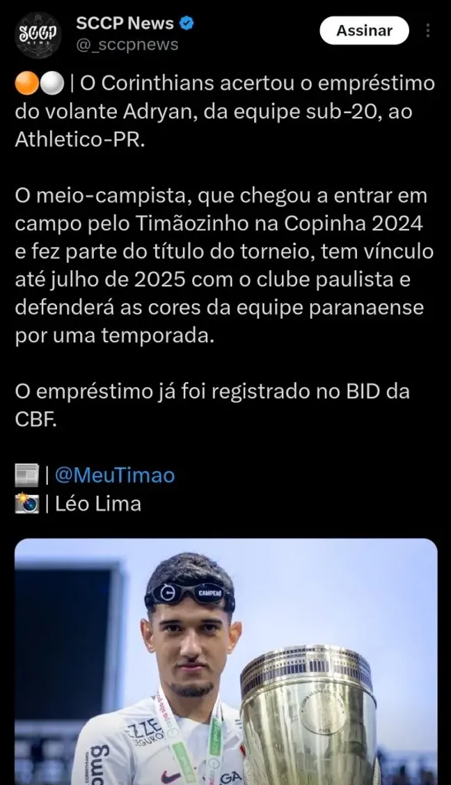 Repercussão via Twitter