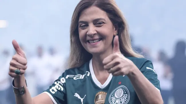 Leila Pereira: presidente alviverde deve investir ainda mais em breve (Foto: Ettore Chiereguini/AGIF)