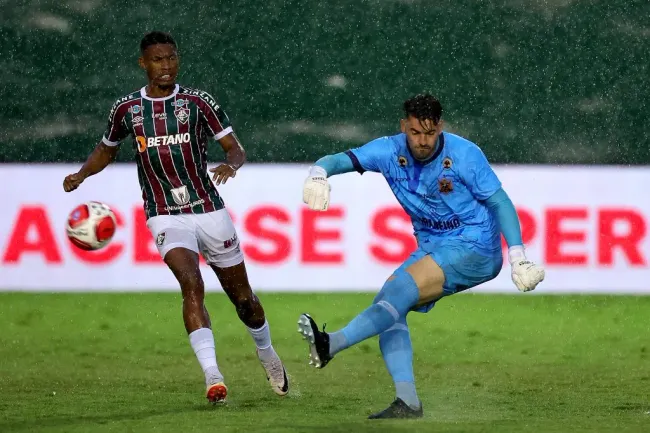 Lelê, do Fluminense, aparece em terceiro. (Photo by Buda Mendes/Getty Images)
