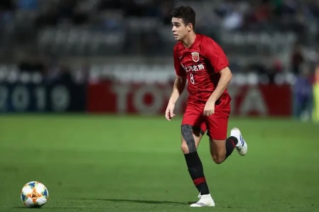 Oscar em ação pelo Shanghai SIPG. (Photo by Matt King/Getty Images)