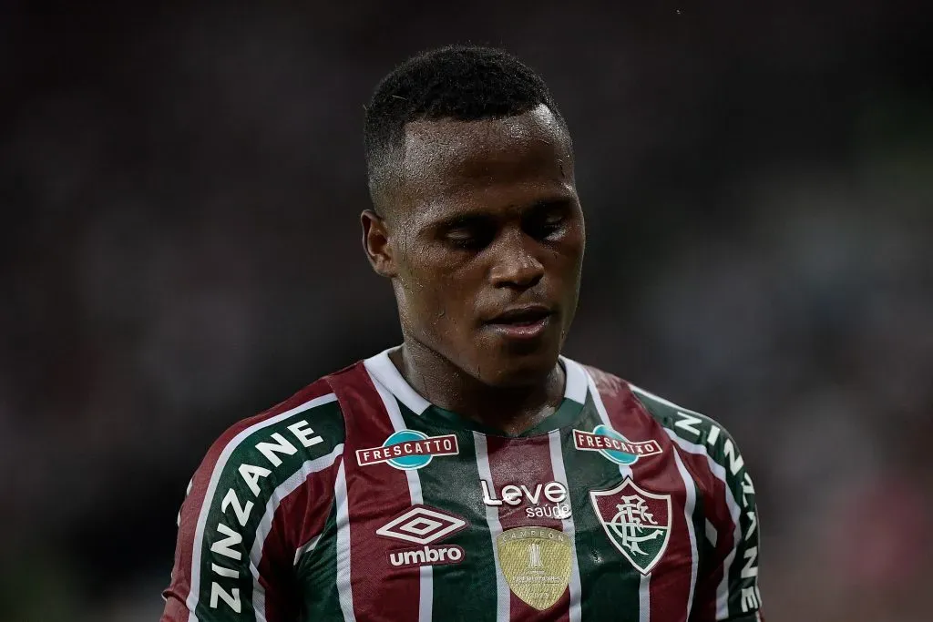 Árias em ação pelo Fluminense. Foto: Thiago Ribeiro/AGIF