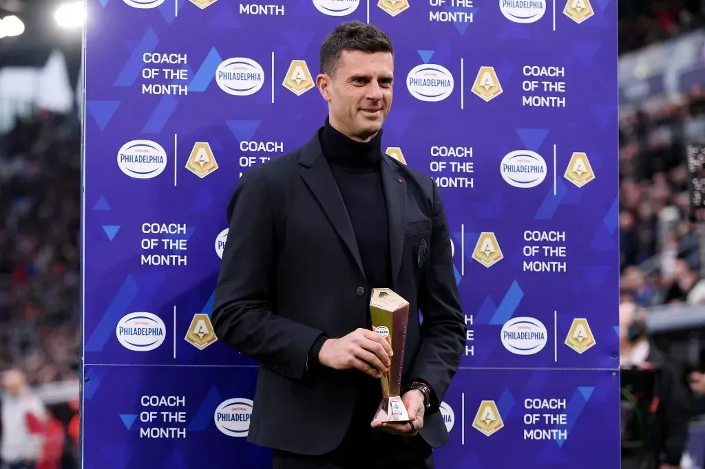 Thiago Motta eleito o melhor técnico do mês na Serie A. (Photo by Alessandro Sabattini/Getty Images)