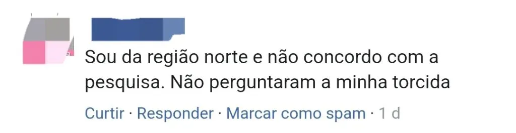 Repercussão via Facebook