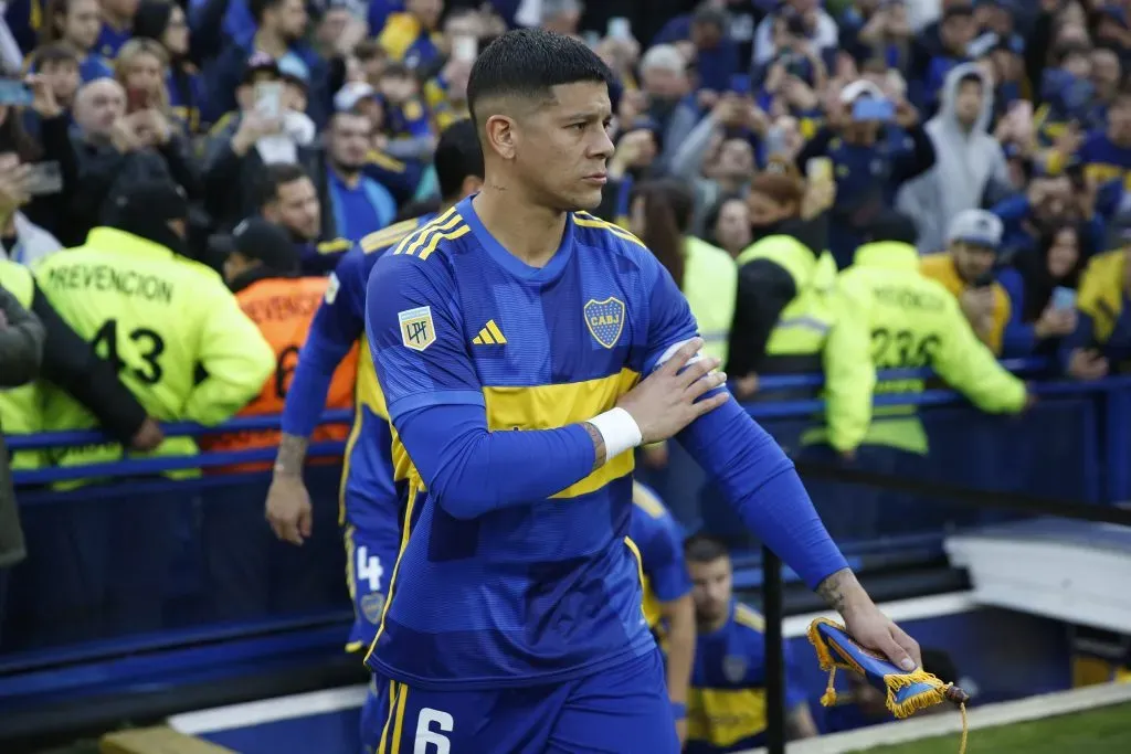 Rojos em ação pelo Boca (Photo by Daniel Jayo/Getty Images)