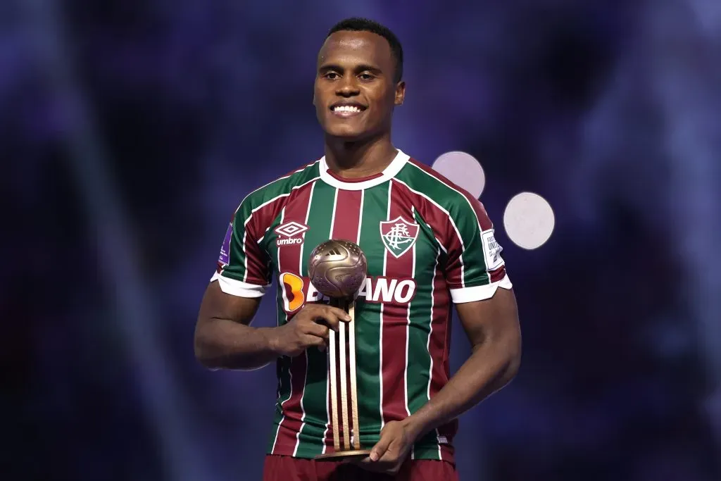 Jhon Arias em ação pelo Fluminense (Photo by Francois Nel/Getty Images)