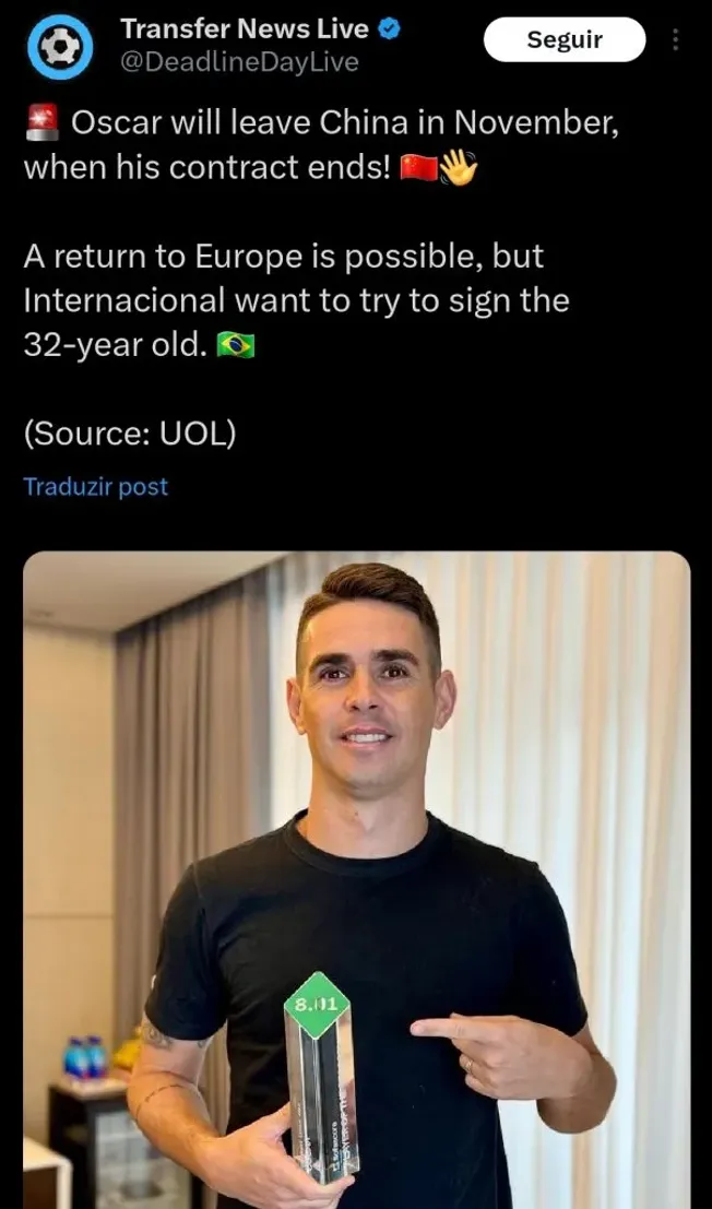 Repercussão via Twitter