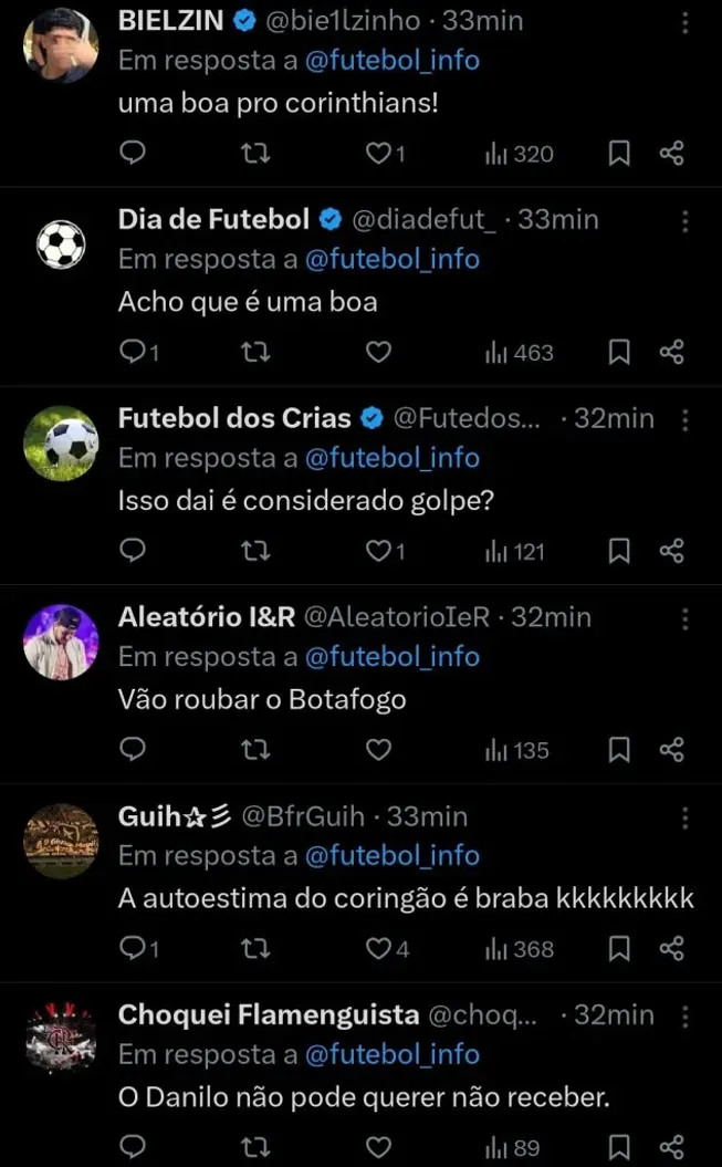 Repercussão via Twitter