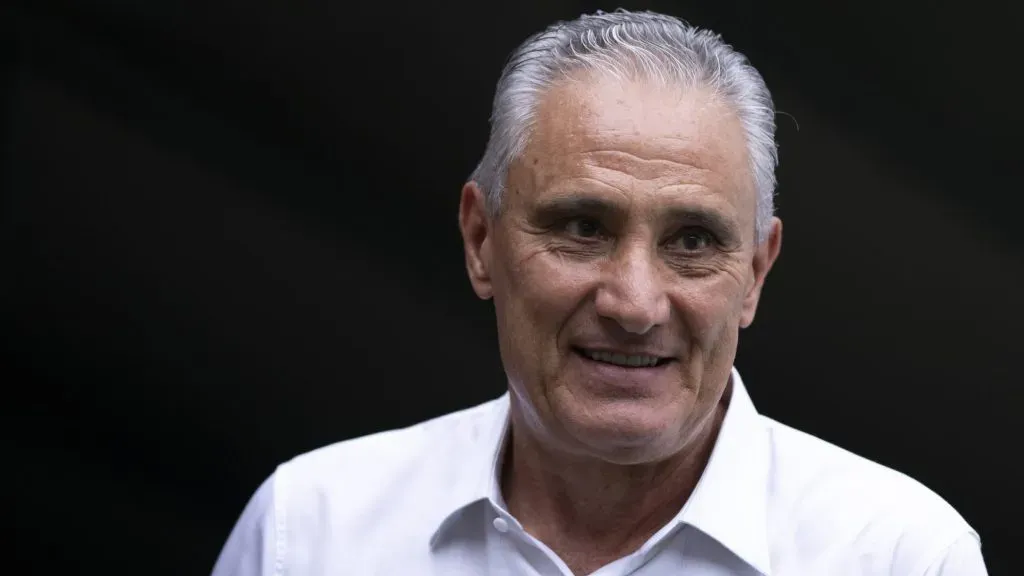 Tite tecnico do Flamengo Foto: Jorge Rodrigues/AGIF