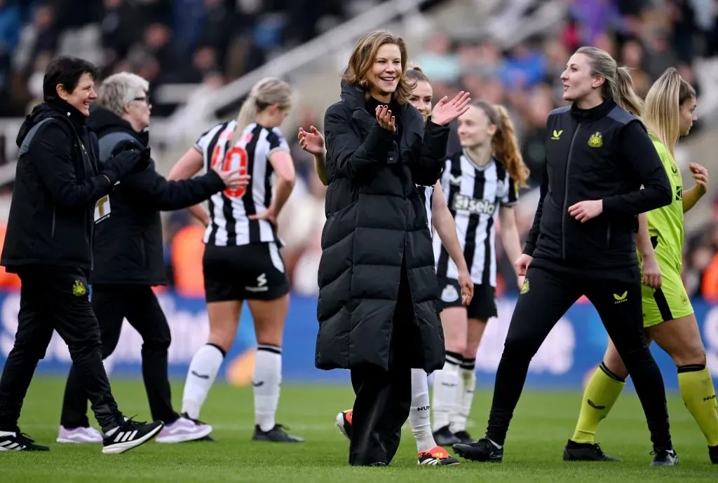 Amanda Staveley, Co-Owner of Newcastle United. (Photo by Stu Forster/Getty Images)