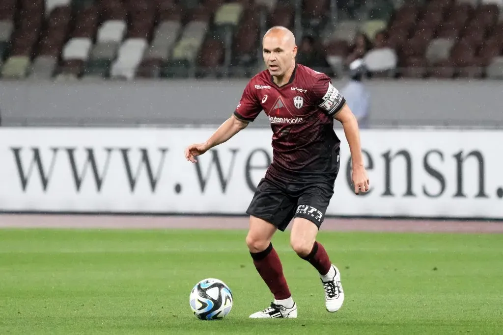 Andres Iniesta of Vissel Kobe. (Photo by Koji Watanabe/Getty Images)