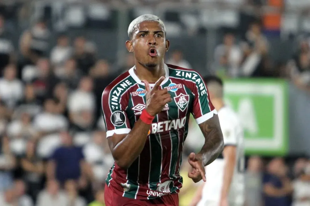 John Kennedy vira ídolo do Fluminense. Foto: Christian Alvarenga/Getty Images