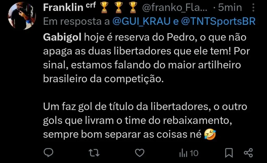 Repercussão via Twitter