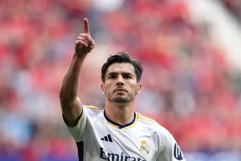 Díaz em ação pelo Real Madrid. (Photo by Juan Manuel Serrano Arce/Getty Images)