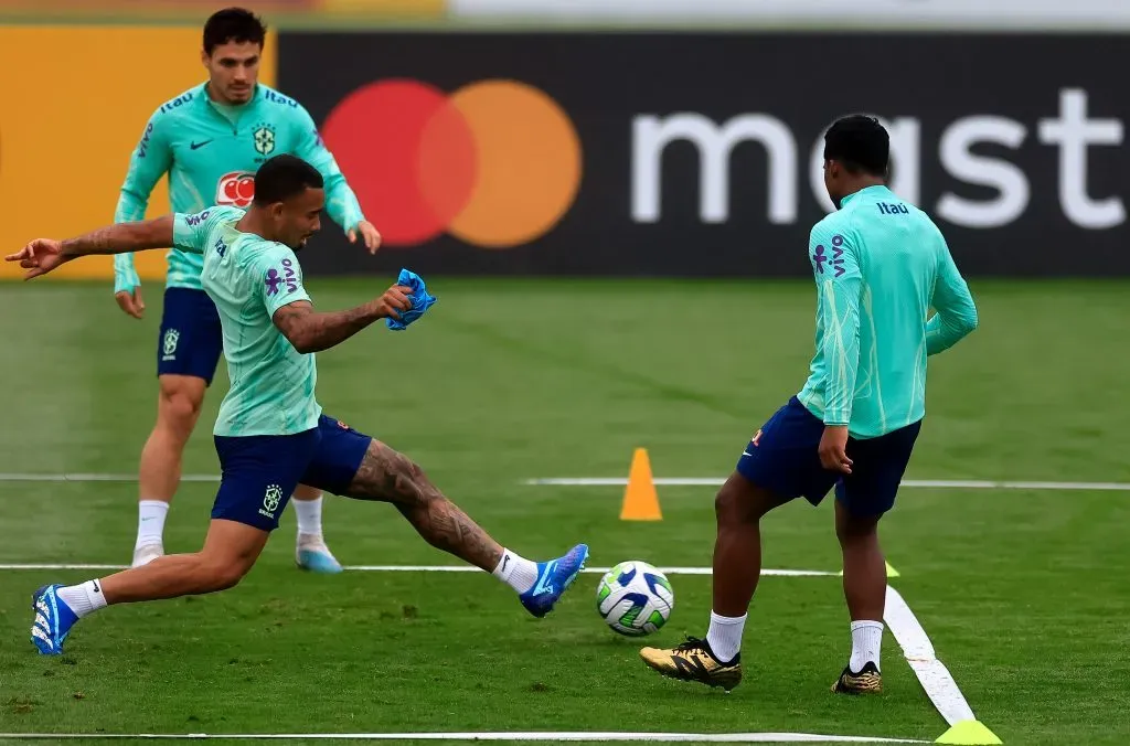training session of the Brazilian national (Photo by Buda Mendes/Getty Images)