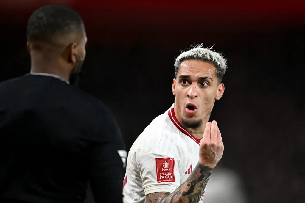 Barça não se anima com Antony. (Photo by Michael Regan/Getty Images)