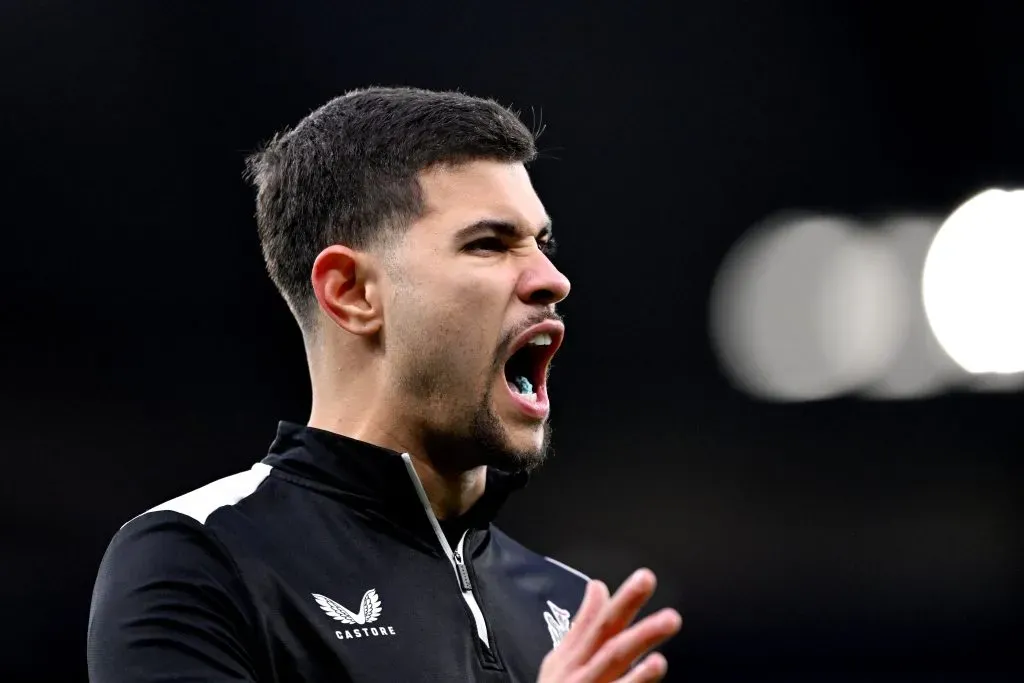 Bruno em ação pelo Newcastle. (Photo by Stu Forster/Getty Images)