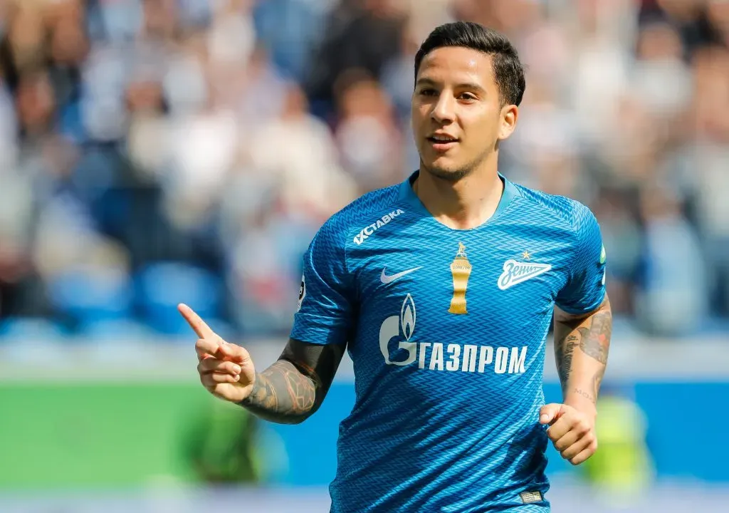 Atacante nos tempos de Zenit (Photo by Epsilon/Getty Images)