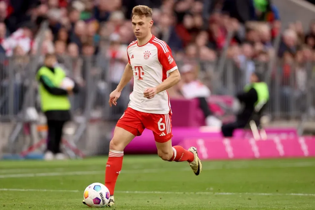 Joshua Kimmich of FC Bayern München (Photo by Alexander Hassenstein/Getty Images)