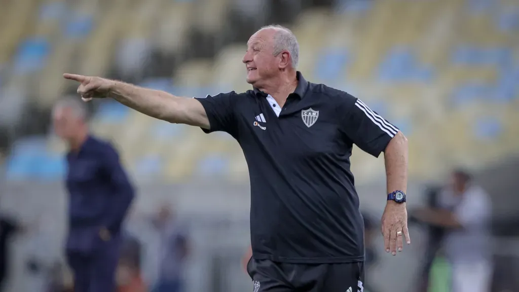 Felipão em ação pelo Atlético Mineiro. (Foto: Pedro Souza / Atlético / Divulgação)