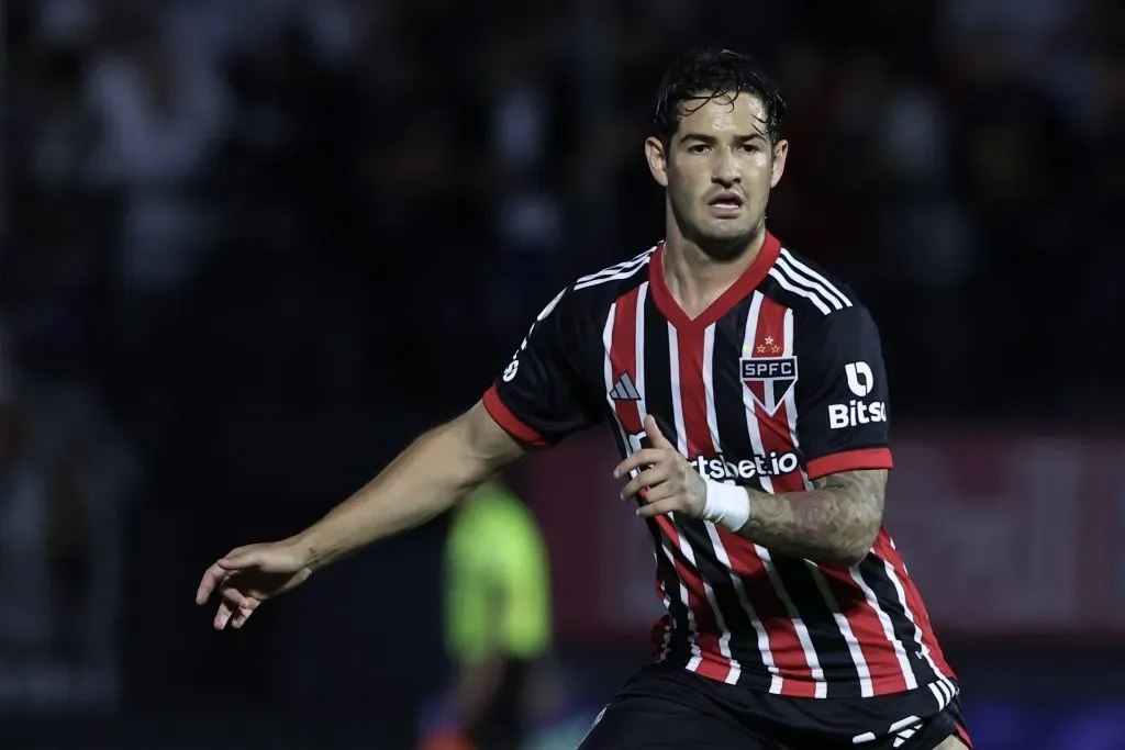 Atacante no duelo diante do RB Bragantino. Foto: Marcello Zambrana/AGIF