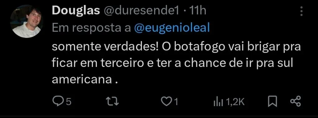 Repercussão via Twitter