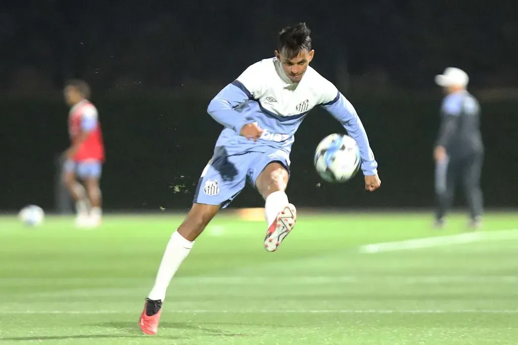Patati recuperou espaço no Santos (Foto: Pedro Ernesto Guerra Azevedo/Santos FC/Divulgação)