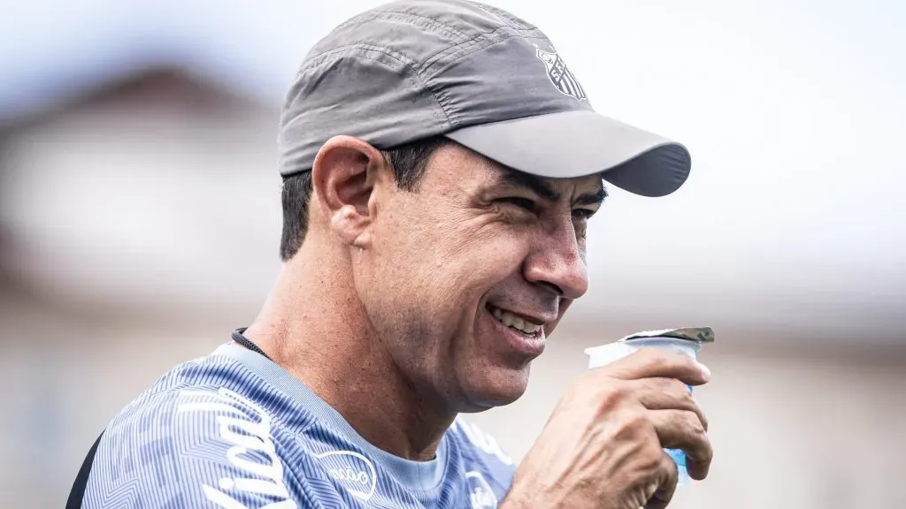 Carille deve acionar jovem no Santos (Foto: Raul Baretta/Santos FC/Divulgação)