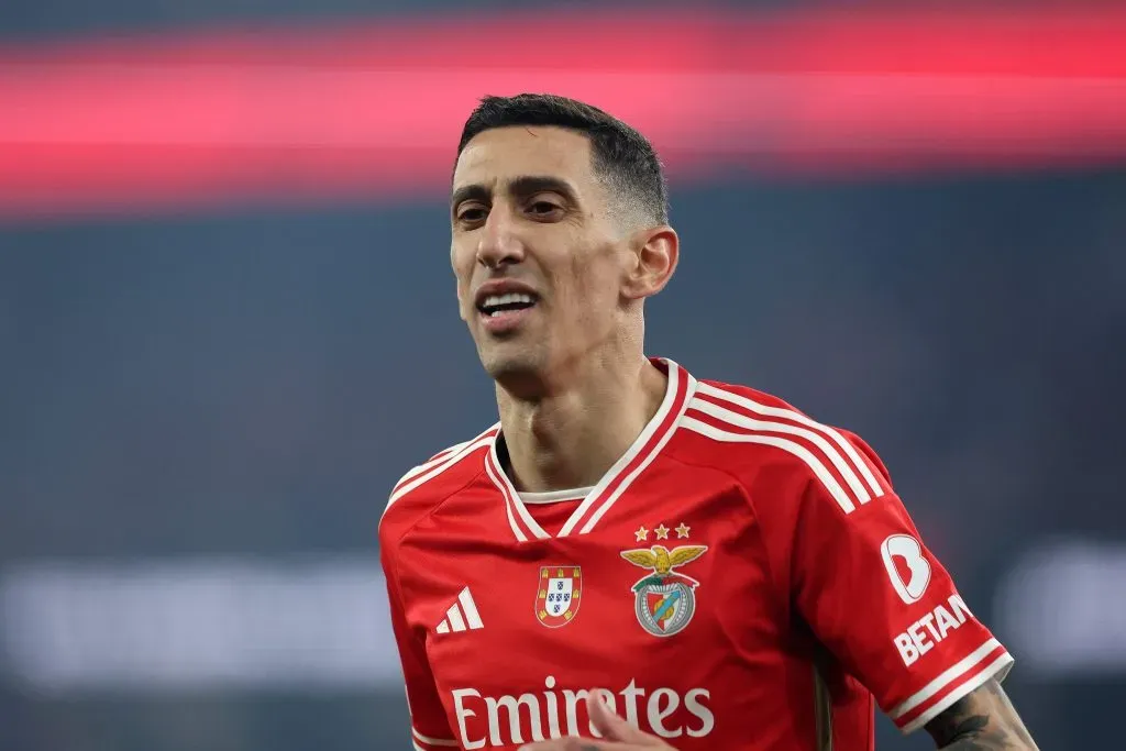 Angel Di Maria of SL Benfica . (Photo by Carlos Rodrigues/Getty Images)