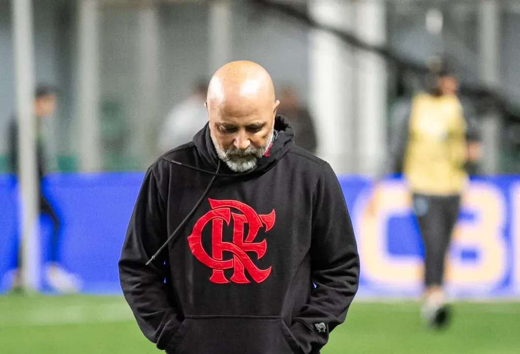 Sampaoli nos tempos de Flamengo. Foto: Fernando Moreno/AGIF