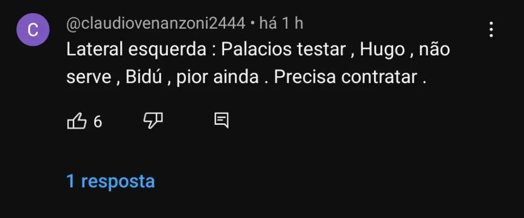 Repercussão via Twitter